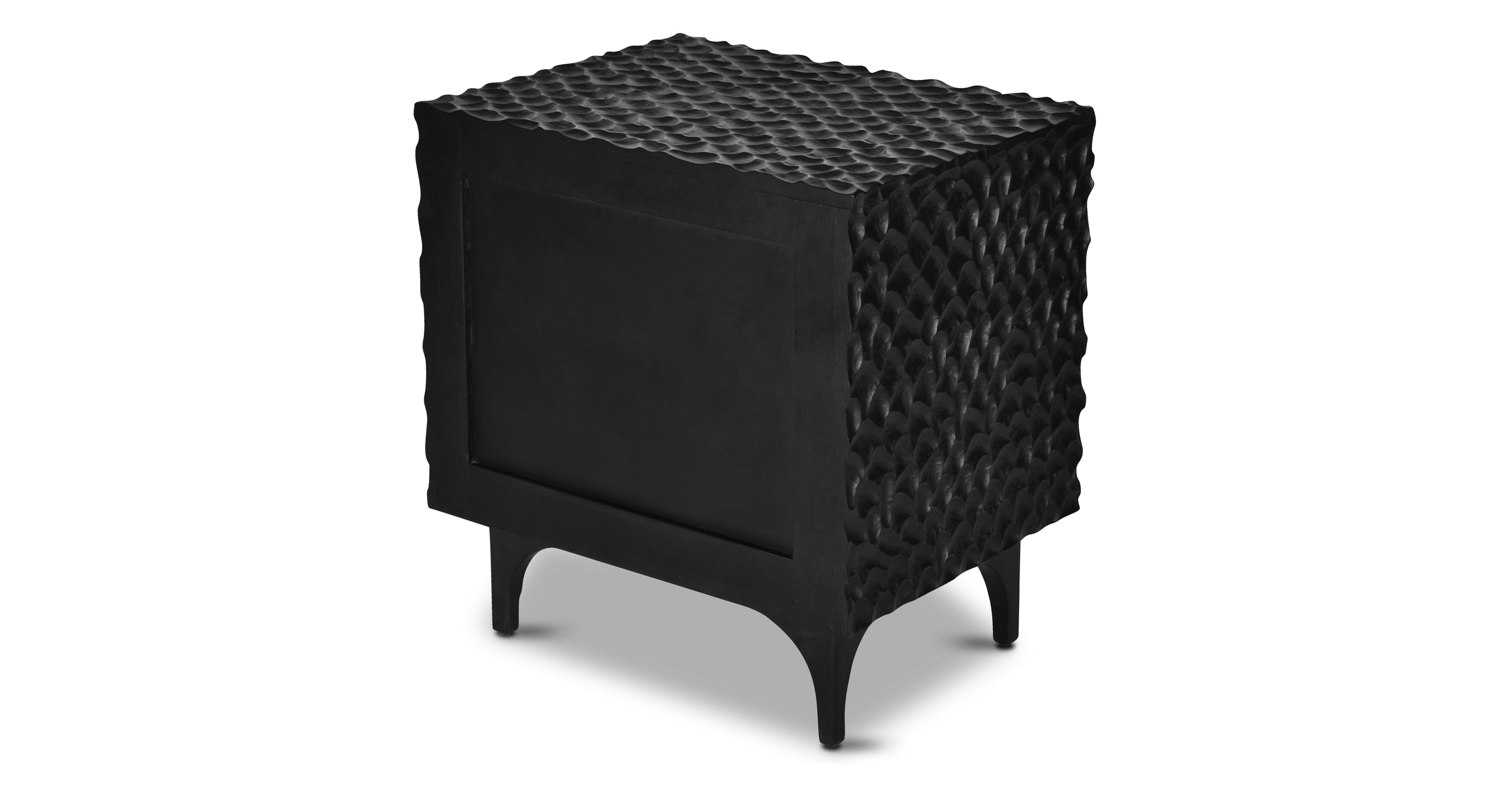 Modern Nightstand with Drawer - Stylish Bedside Table for Bedroom, Living Room, or Office - Perfect for Storage and Organization