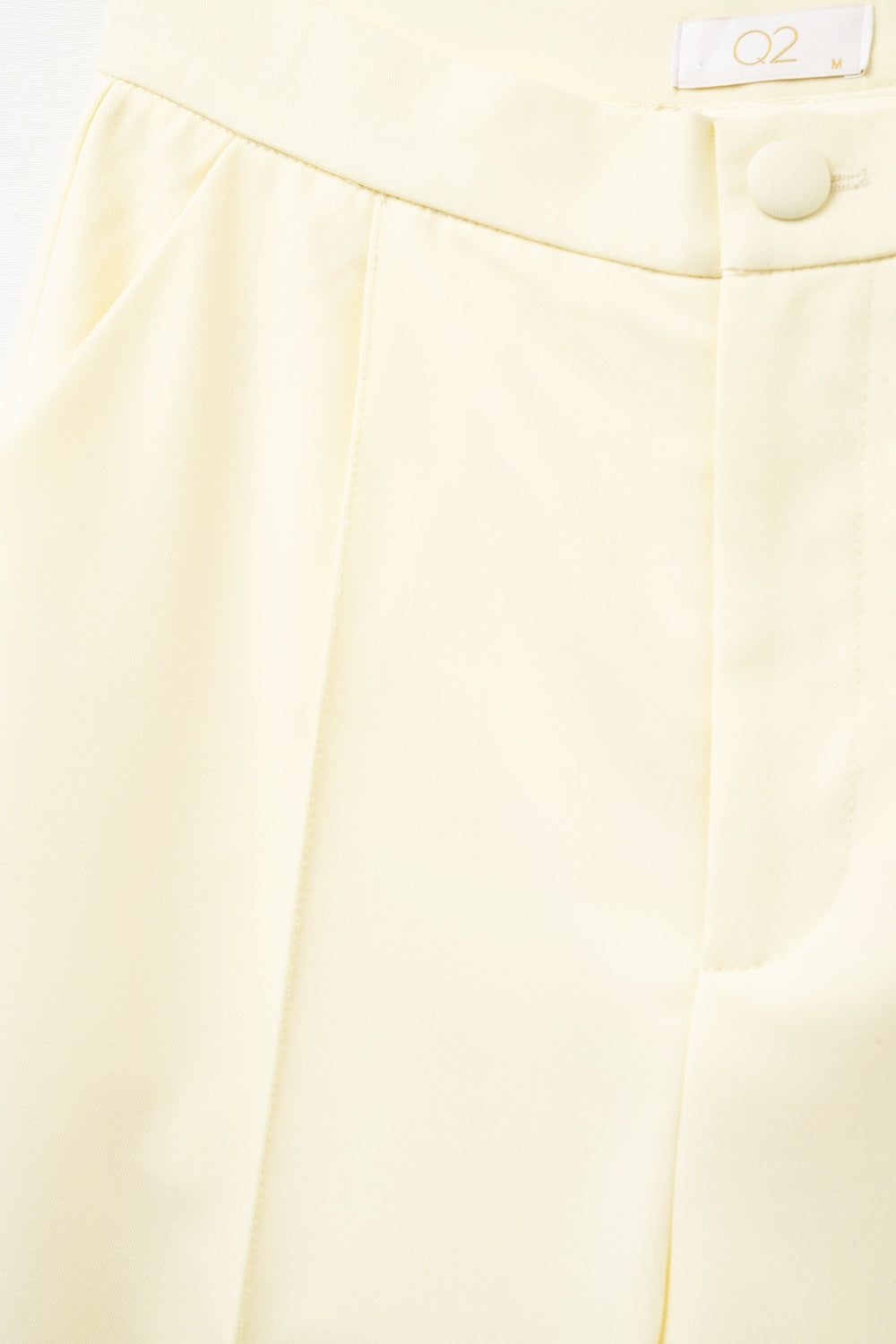 Custom Fit Wide Leg Yellow Pants for Women - Comfortable & Stylish Trousers for Casual Wear, Office, and Special Occasions