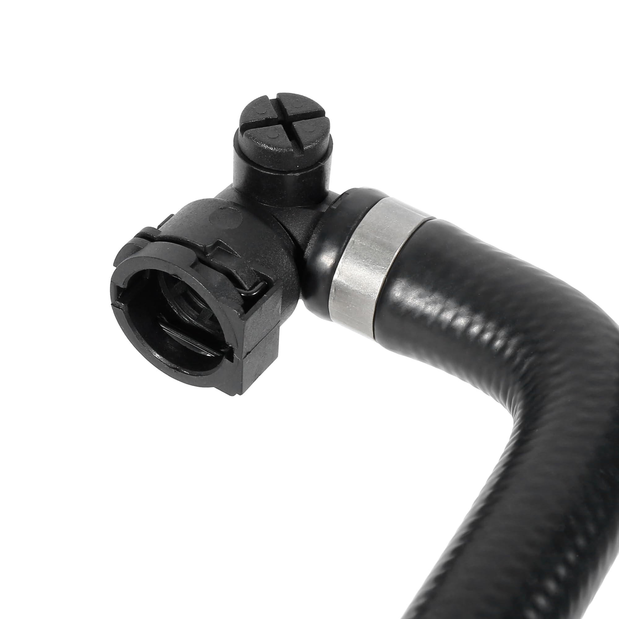 X AUTOHAUX Car Radiator Coolant Water Hose 17127531768 for BMW X1 2013-2015 - Expansion Tank Replacement Part | Perfect for Engine Cooling System Maintenance & Repair
