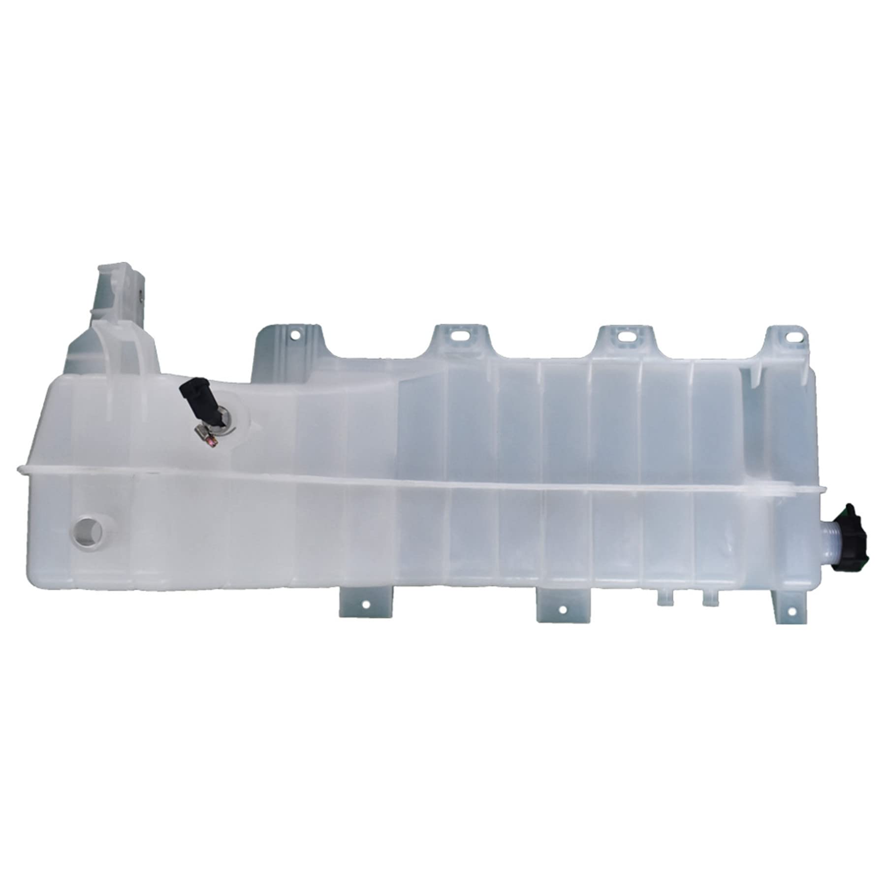 2008-2017 Volvo VNM VNL VHD & 2010-2017 Mack CXU CHU Coolant Reservoir with Cap & Sensor Tank Replacement (Part# 603-5505) - Heavy Duty Truck Cooling System Maintenance for Long Haul & Fleet Vehicles