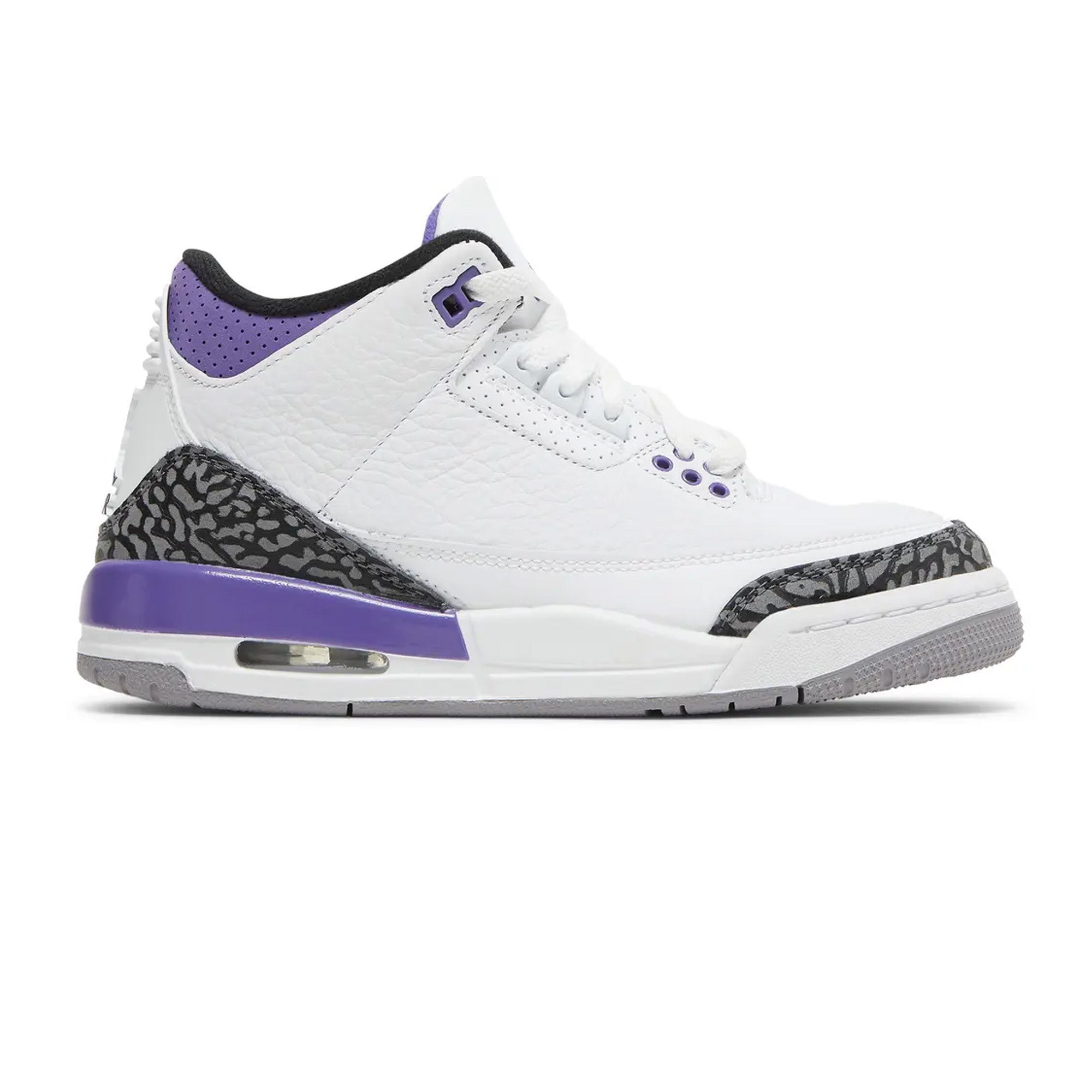 Air Jordan 3 Retro 'Dark Iris' GS Basketball Shoes for Kids - Stylish Sneakers for School, Sports & Casual Wear