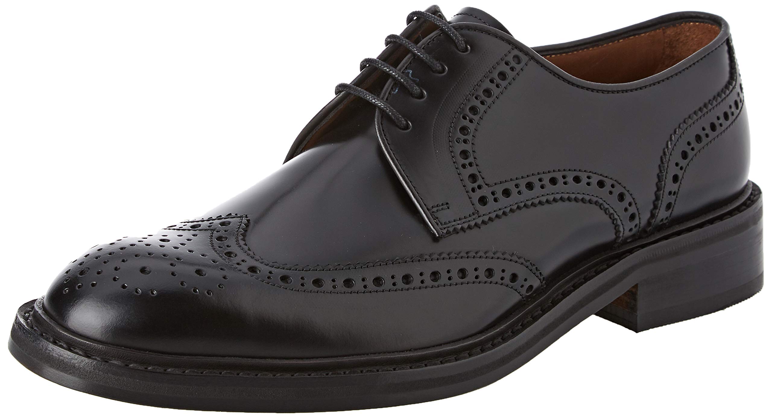 Lottusse Men's Derby Lace-up Dress Shoes - Classic Oxford Style Formal Shoes for Business, Office & Wedding | Comfortable Leather Shoes for Men