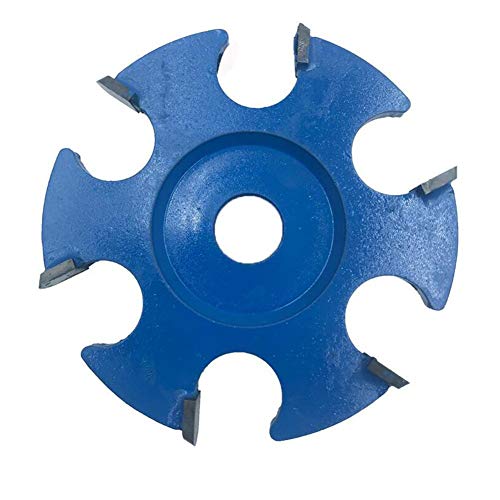 6 Teeth Wood Cutting Blade for Angle Grinder - Hexagonal Shovel Grinder Tool for Wood Carving & Shaping | Perfect for DIY Projects, Woodworking & Crafting