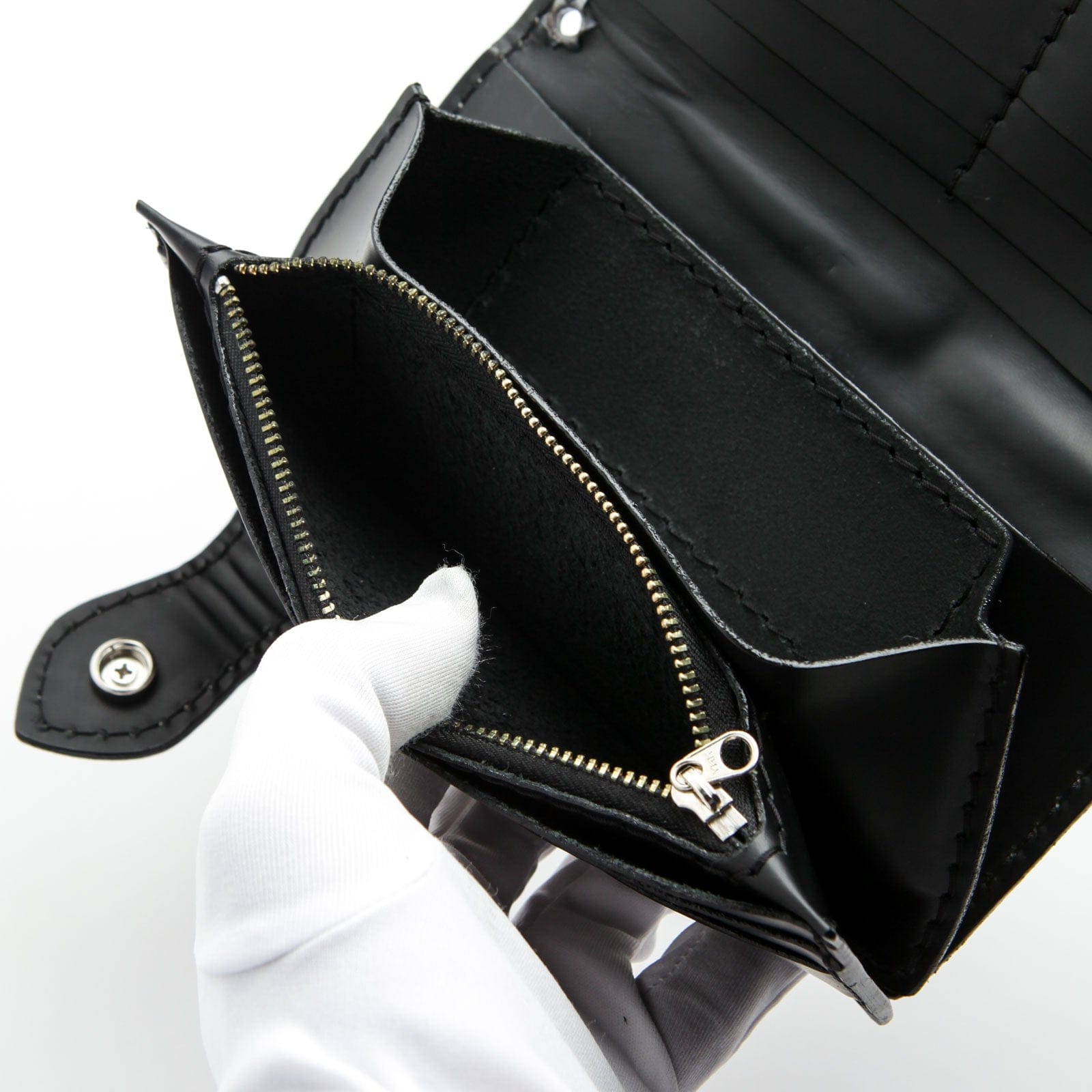 Genuine Cowhide Leather Biker Wallet for Men - American Eagle Harley Davidson Style - Perfect for Motorcycle Riders & Everyday Use