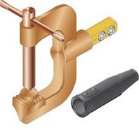MIG-300/MIG-600 Welding Ground Clamps - Heavy Duty Copper Clamp for MIG Welding Machines | Perfect for Automotive Repair, Metal Fabrication & DIY Projects