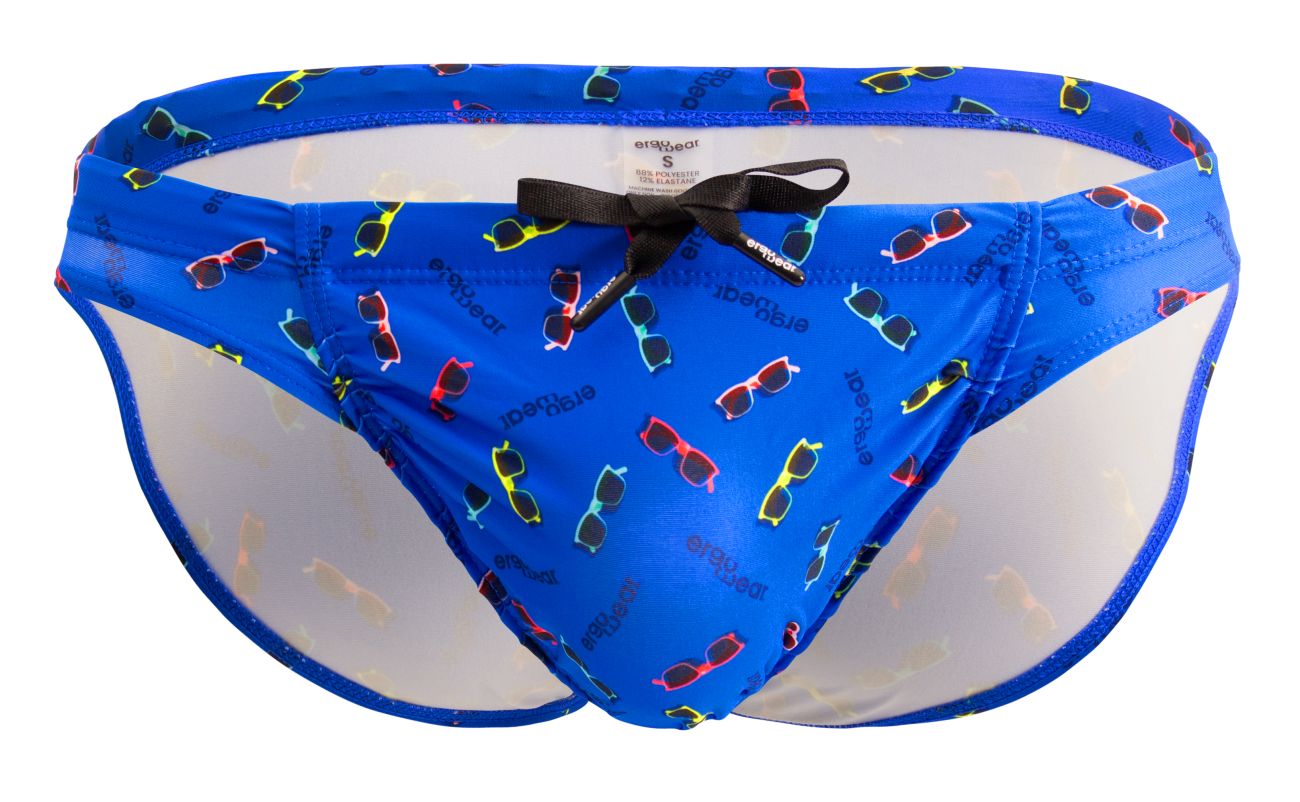 ErgoWear SW Swim Brief - Comfortable Men's Swimwear for Lap Swimming, Beach & Pool Activities | Quick-Dry Fabric with UPF 50+ Sun Protection