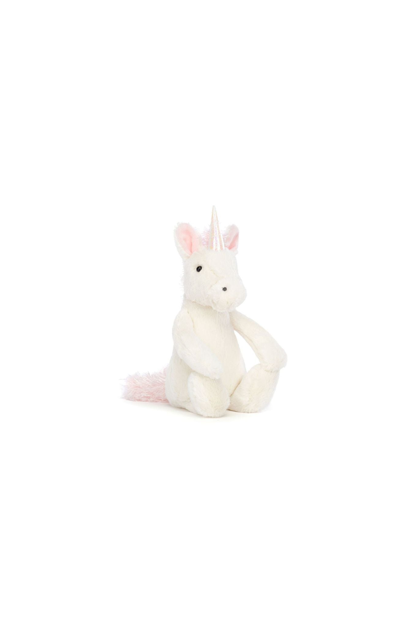 Adorable Bashful Unicorn Plush Toy by Jellycat - Soft Stuffed Animal for Kids, Baby Shower Gift & Nursery Decor