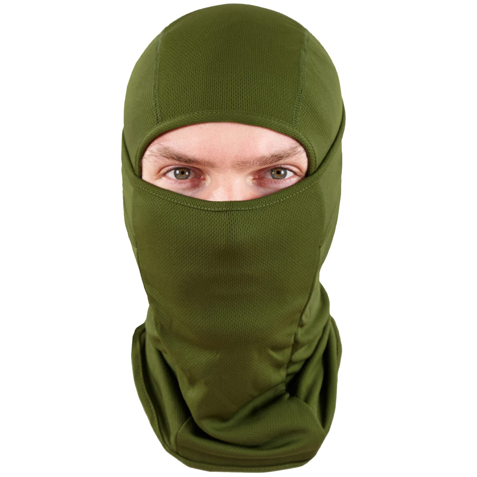 SHEVERCH Ski Mask for Men & Women - Breathable Balaclava Face Mask with UV Protection for Football, Running, Motorcycle & Cycling - Winter Sports, Outdoor Activities & Cold Weather Protection