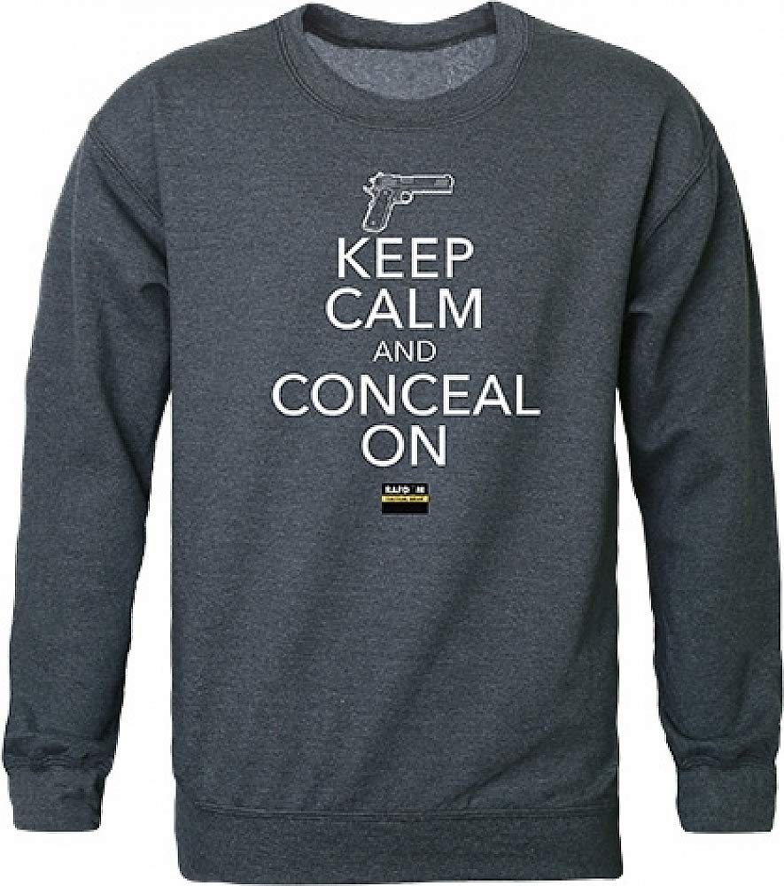 Rapid Dominance Tactical Graphic Crewneck Sweatshirt - Military Inspired Casual Wear for Outdoor Adventures & Street Style
