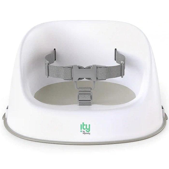 Ingenuity Ity Simplicity Seat™ Easy Clean Booster Chair - Oat Color - High Chair for Toddlers & Babies - Perfect for Dining, Travel & Outdoor Use