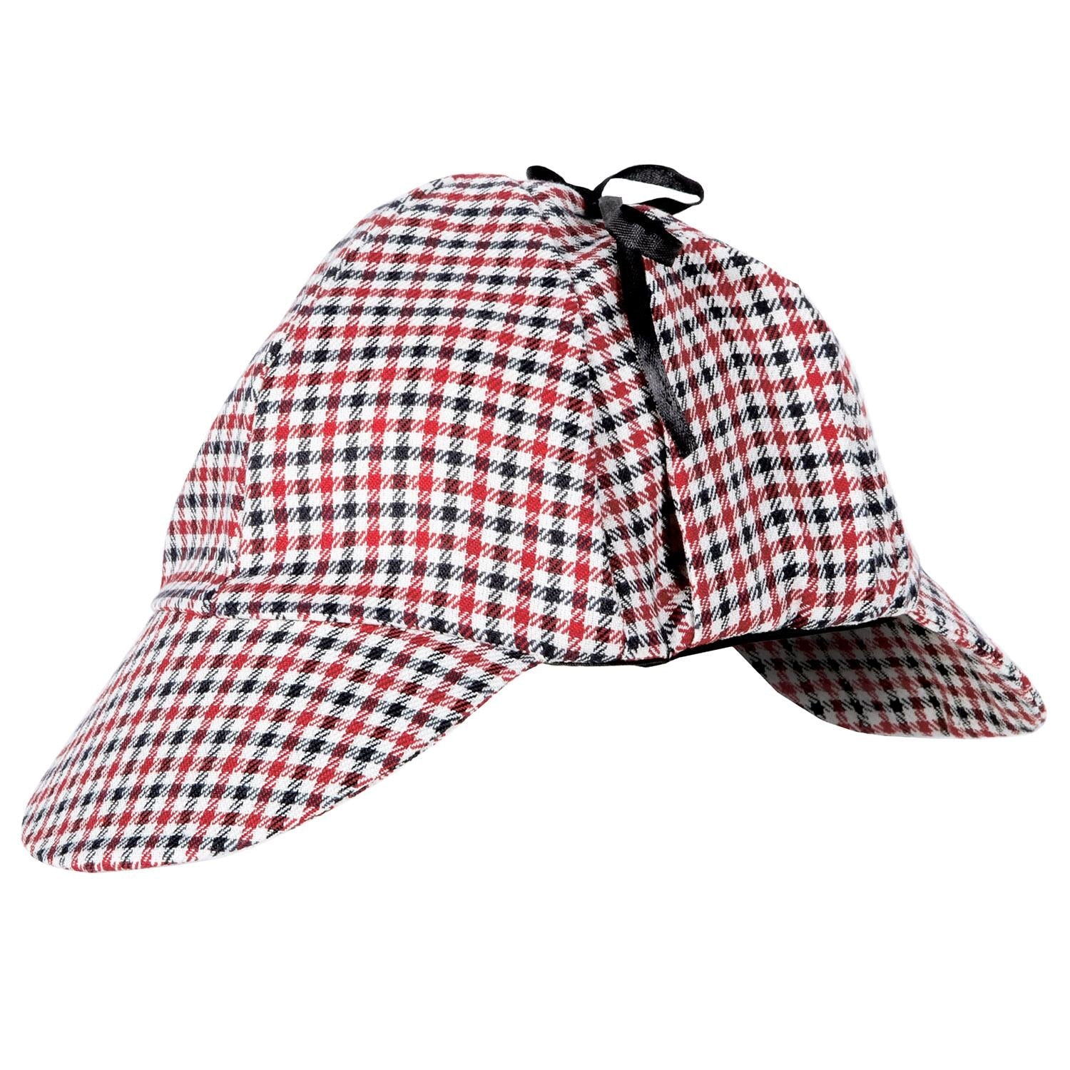 12 Pack Beistle Deerstalker Hats - Classic Sherlock Holmes Style Hunting Caps for Men & Women - Perfect for Costume Parties, Halloween, and Outdoor Adventures