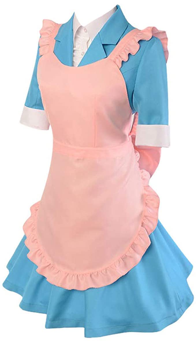 Anime Chisa Yukizome Cosplay Costume Maid Uniform - Halloween Party Outfit for Anime Conventions & Themed Events