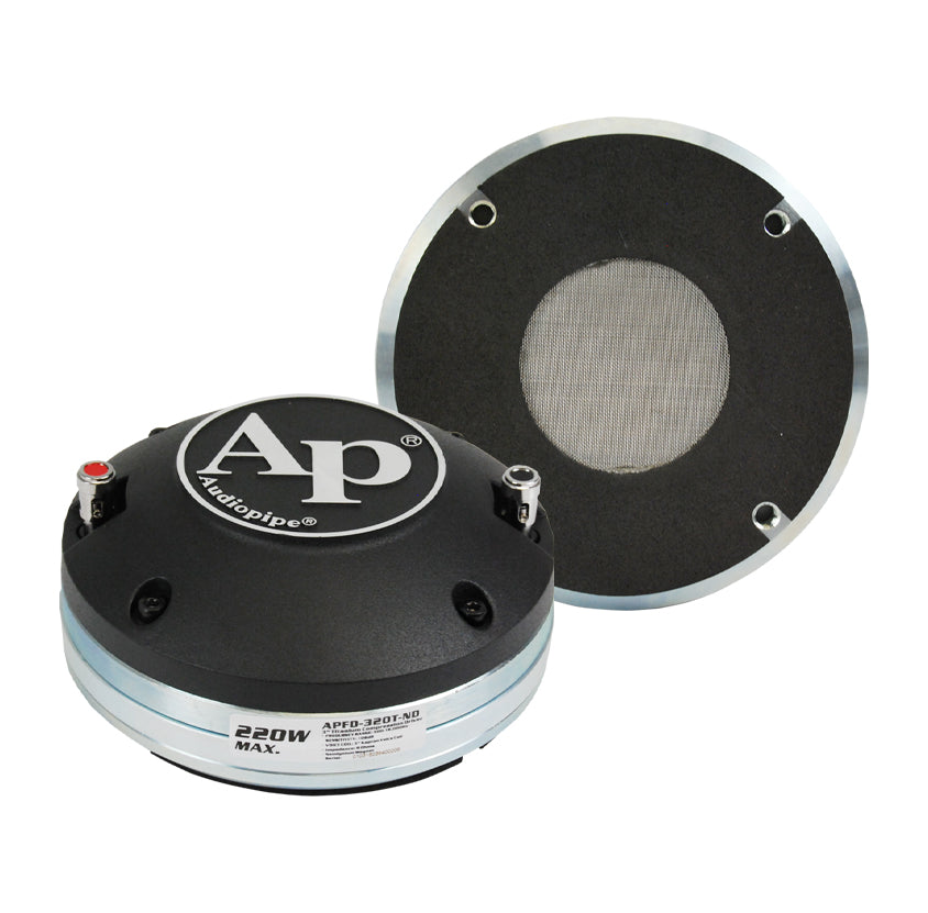 220 Watts Titanium Compression Driver (APFD 320T ND) - High Power Professional Audio Speaker Component for Live Performances, DJ Equipment & Studio Recording