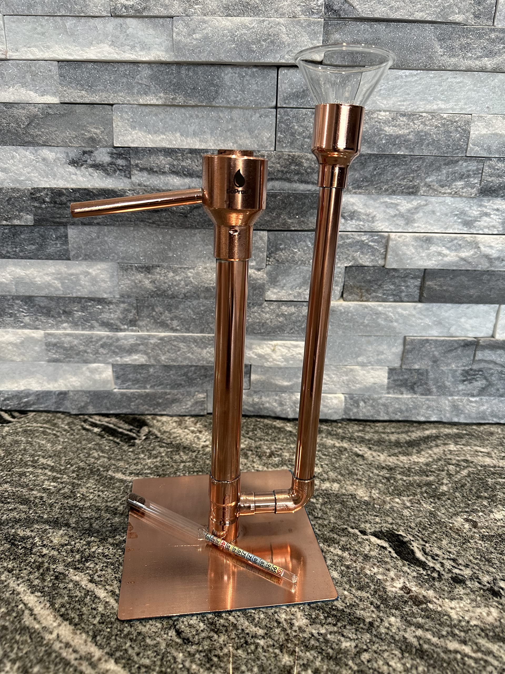 100% Lead-Free Copper Parrot Heads for Air Still Distilling – Perfect for Brewing Beer, Moonshine & Tequila | Includes Funnel & Hydrometer | Ideal for Home Brewing & Craft Distilling
