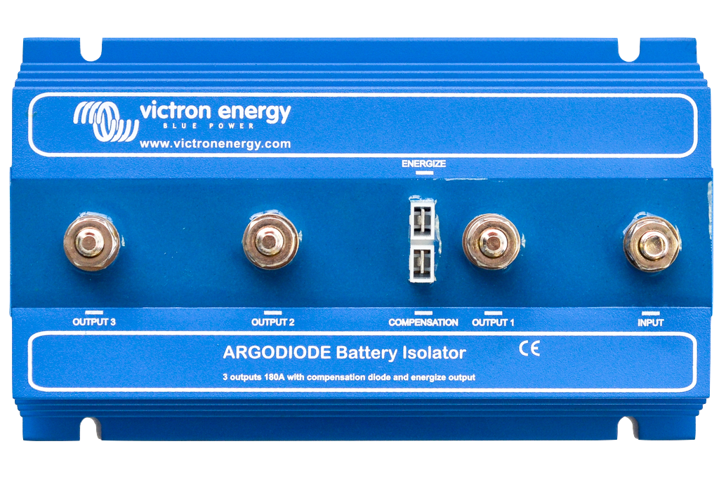 Argo Diode Battery Isolator 1803AC - 180A 3-Battery System for RVs, Boats & Off-Grid Power | Reliable Dual Battery Charging Solution
