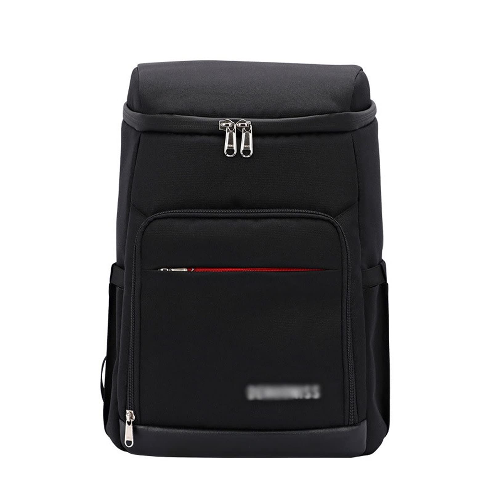 High Capacity Insulated Cooler Backpack for Food Delivery, Camping, Picnic & Travel - Keeps Food Fresh for Hours - Perfect for Lunch, Fruits, Desserts & Beverages (Black, As Shown Size) - Ideal for Delivery Drivers, Outdoor Adventures & Daily Commutes