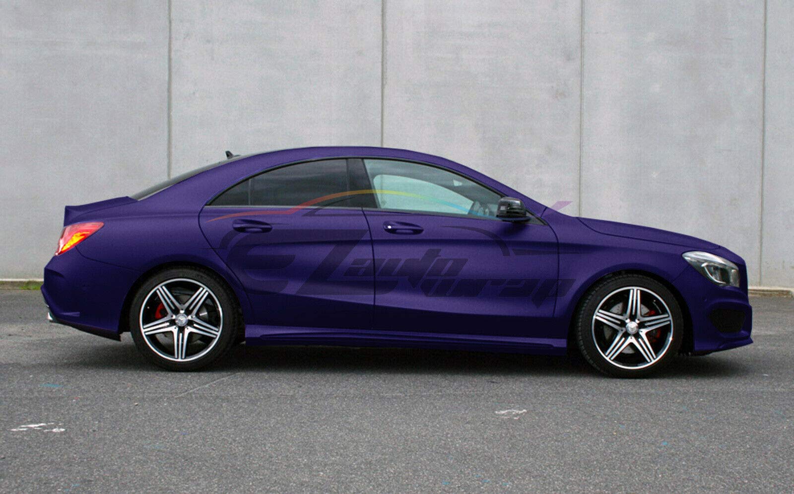 Premium Matte Purple Car Vinyl Wrap Film - 60