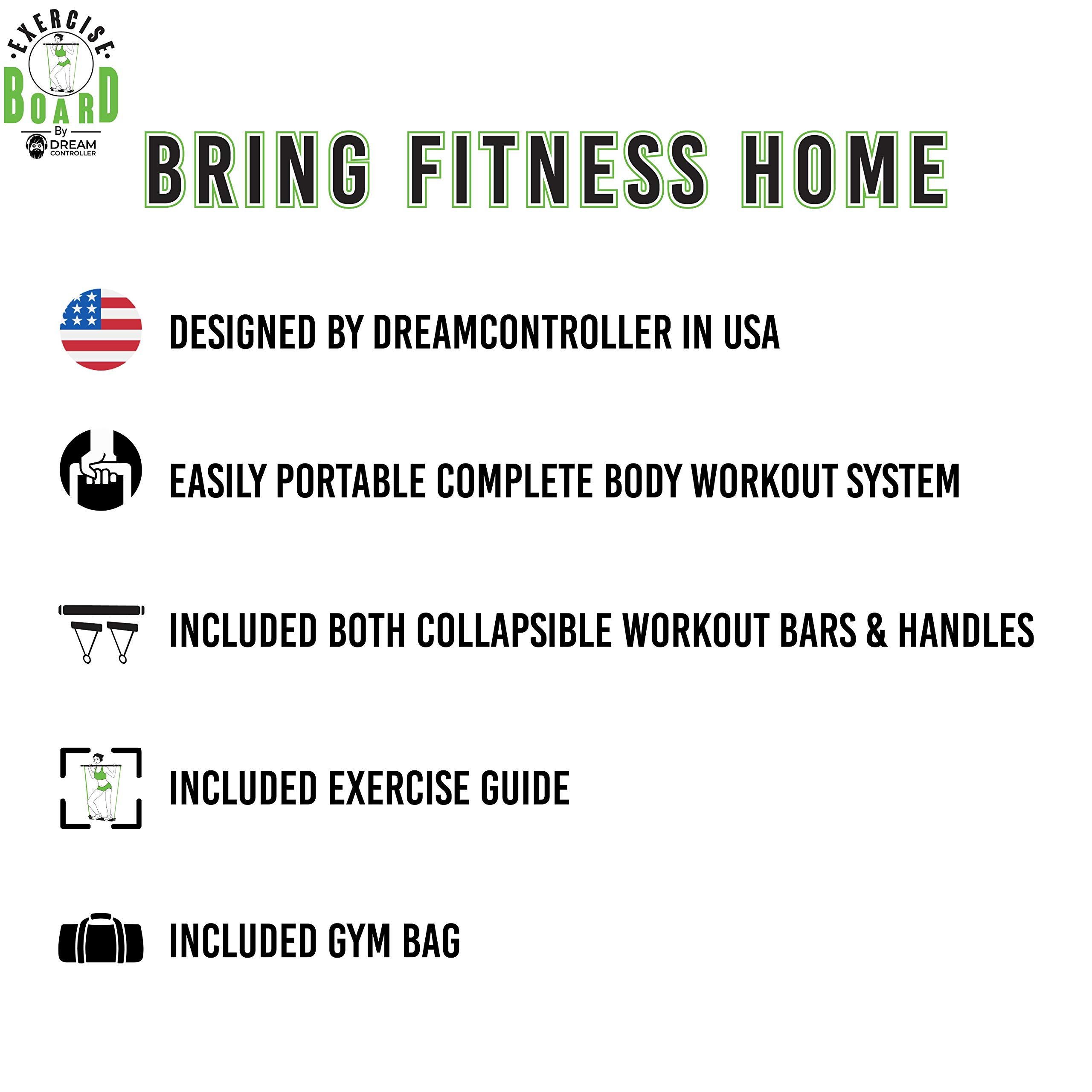 Women's Portable Home Gym Equipment for Full Body Workout | Travel & Crossfit Training