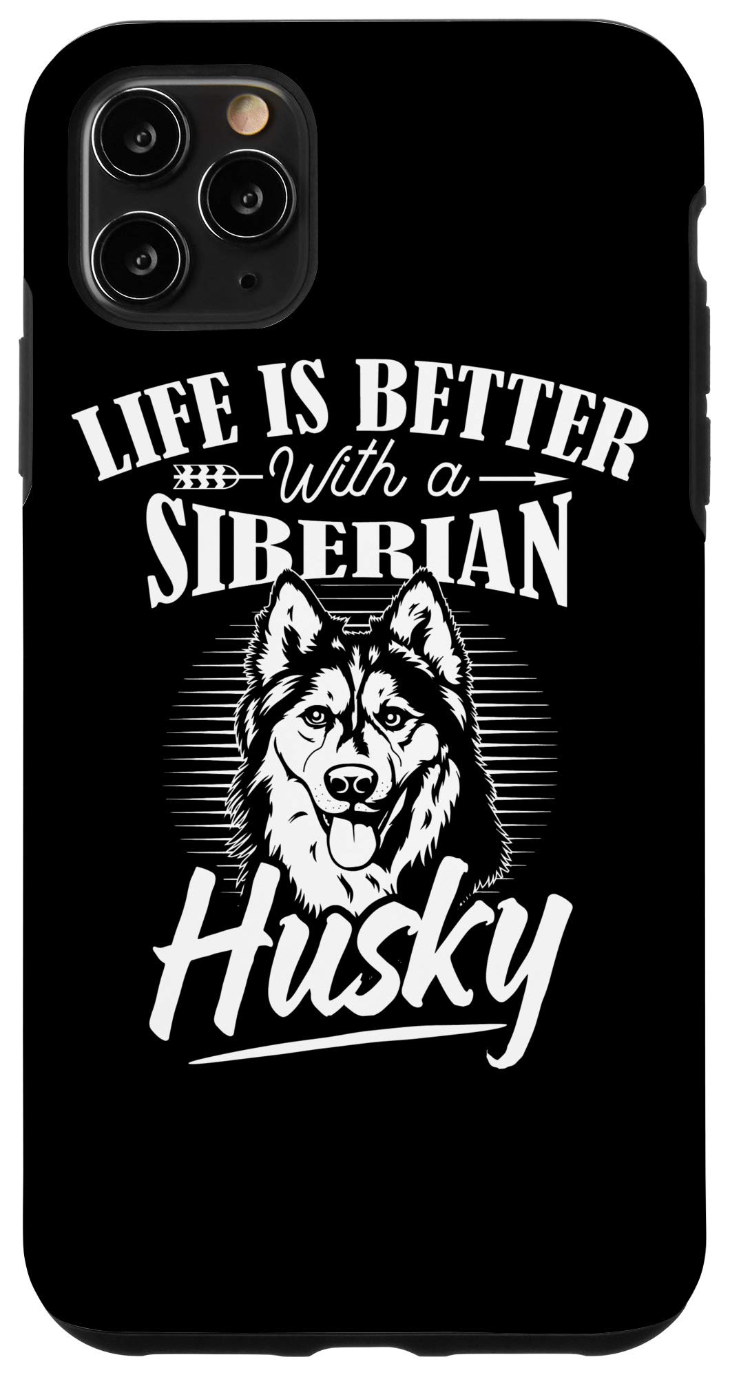 Premium iPhone 11 Pro Max Case - Husky Themed Protective Cover for Dog Lovers | Cute Siberian Husky Design | Perfect Gift for Husky Owners | Ideal for Daily Use, Travel & Outdoor Adventures