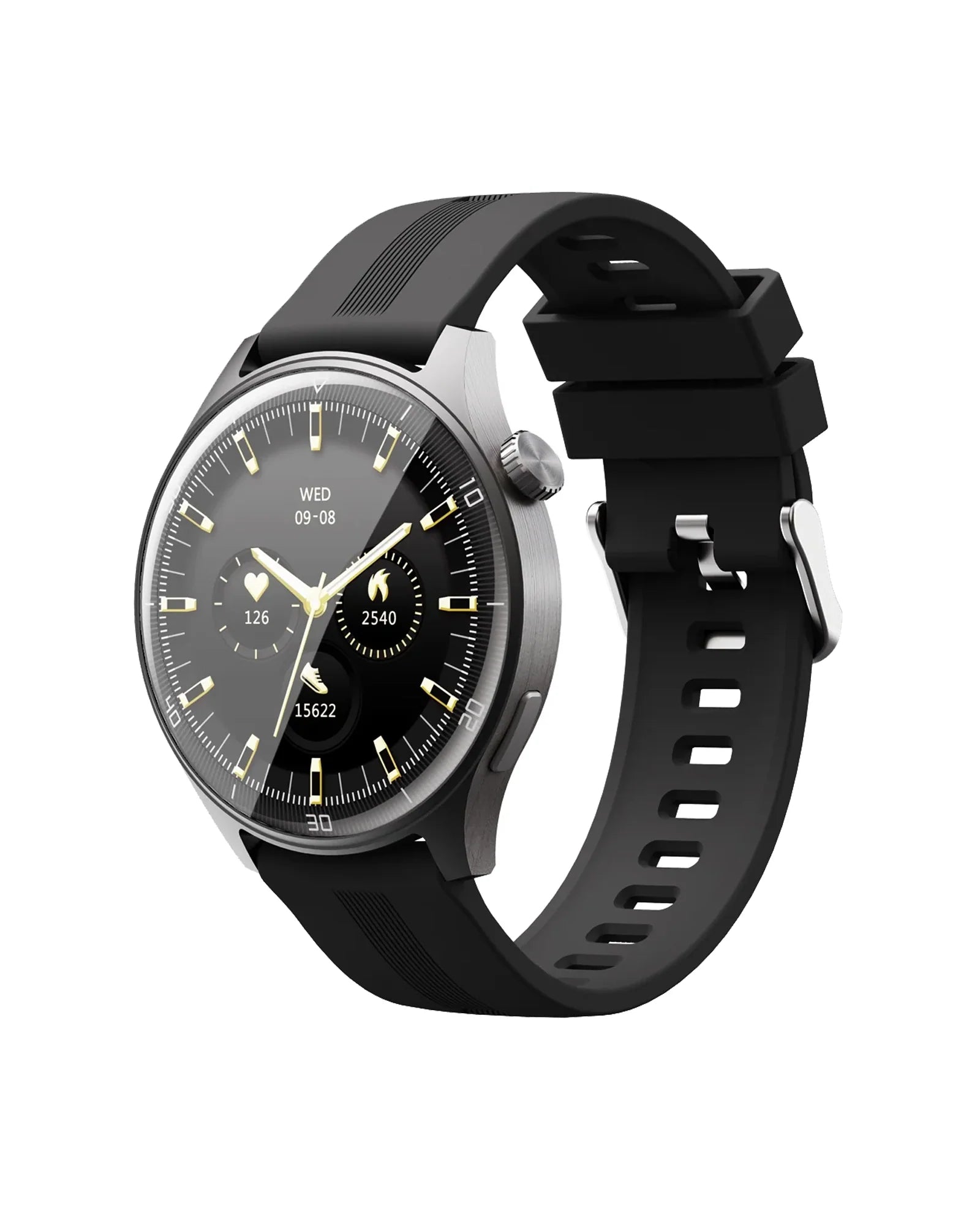 AUKEY SW 2P SmartWatch 2 Pro - Waterproof Fitness Tracker with Heart Rate Monitor, Sleep Tracking & 10-Day Battery Life | Perfect for Running, Swimming & Daily Activity Tracking