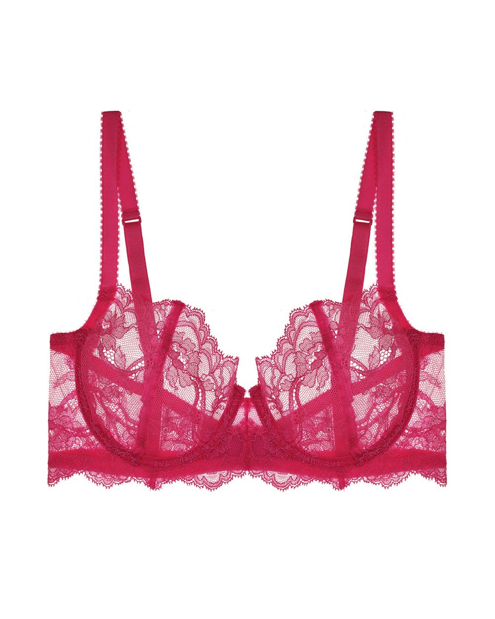Anais Low Balconette Bra - Sexy Lace Underwire Push Up Bra for Women | Perfect for Date Night & Special Occasions