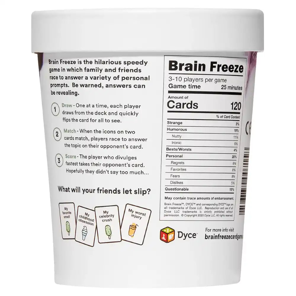 Brain Freeze Relief - Fast Headache & Ice Cream Pain Solution for Kids & Adults - Perfect for Summer Treats & Cold Drinks