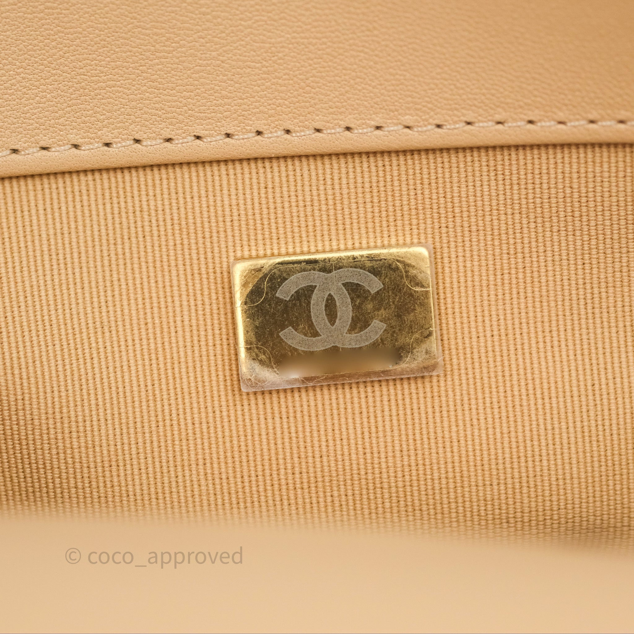 Chanel 19 Small Beige Leather Flap Bag with Mixed Gold & Silver Hardware - Luxury Shoulder Bag for Women, Perfect for Date Night & Special Occasions