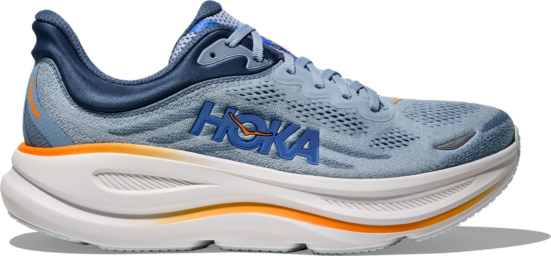 Bondi 9 Men's Running Shoes - Lightweight Cushioned Sneakers for Jogging, Gym & Outdoor Workouts - Breathable Comfort for Daily Training & Marathon Running