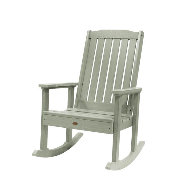 Lehigh Outdoor Rocking Chair - Patio, Garden & Porch Relaxation - Comfortable All-Weather Wicker Rocking Chair for Backyard, Deck & Poolside Use