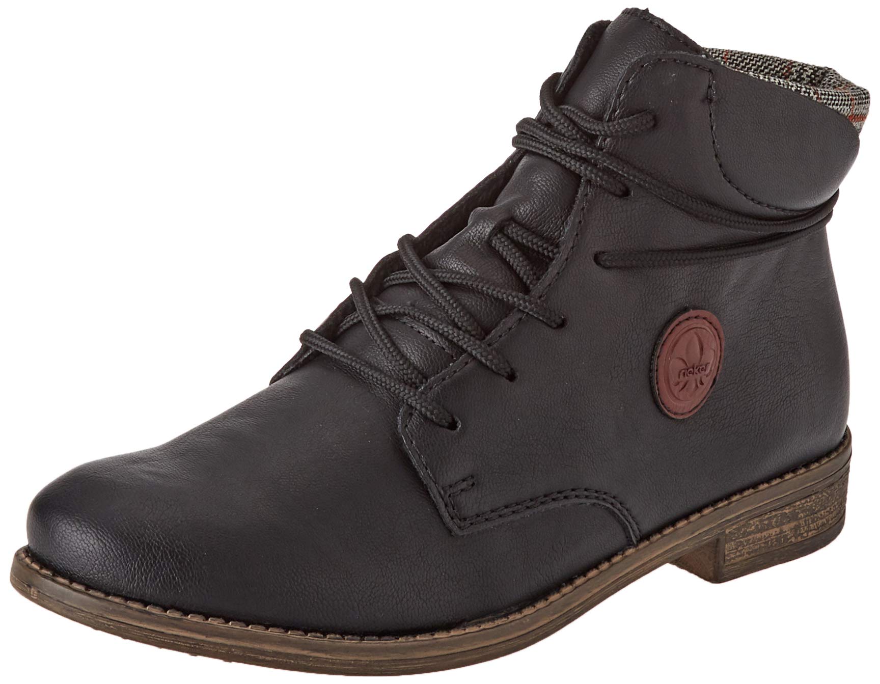 Rieker Women's Classic Ankle Boots - Comfortable & Stylish Leather Booties for Fall & Winter | Perfect for Office, Casual Outfits & Outdoor Walking