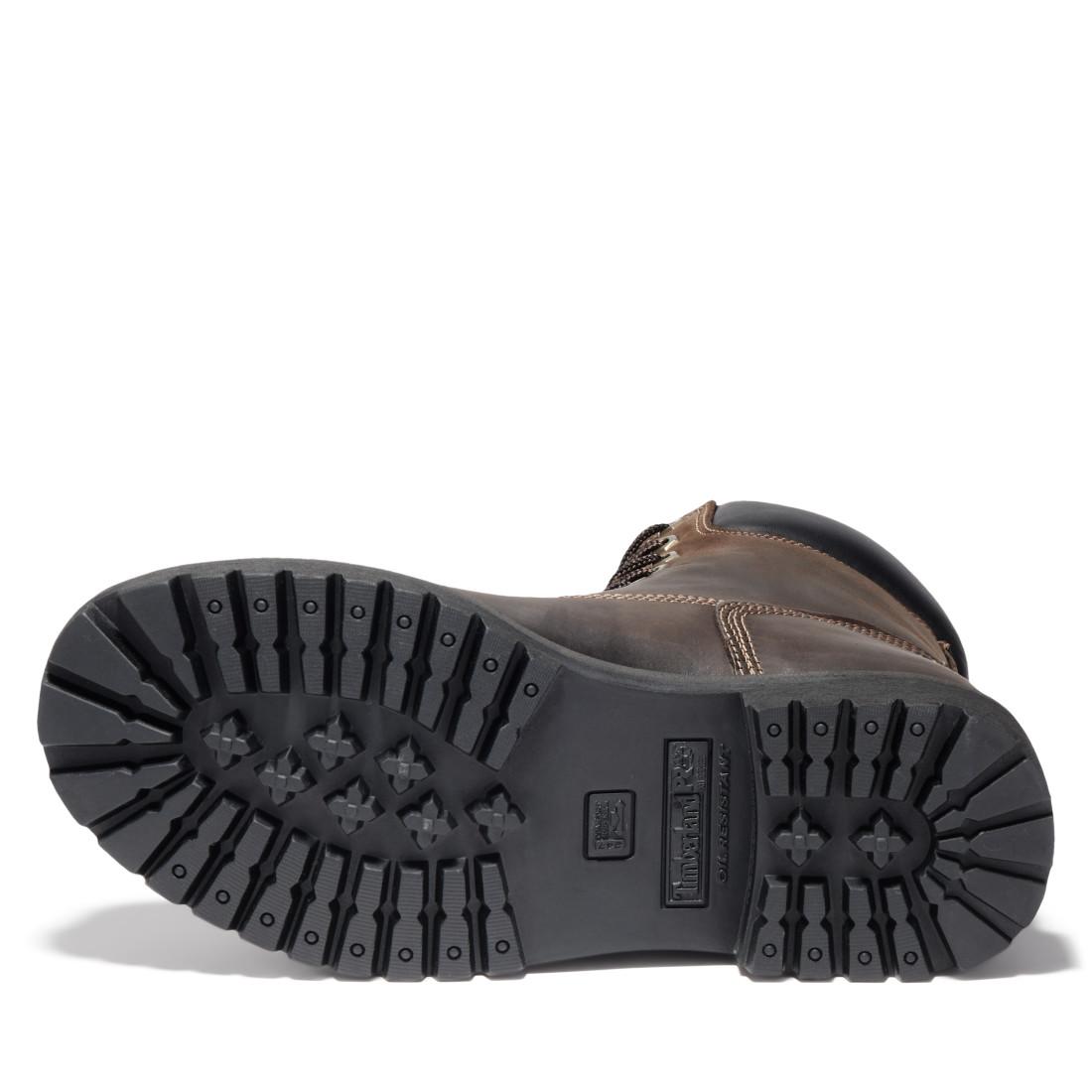 Direct Attach EV Waterproof Composite Toe Met Guard Work Boots - Black | Electrical Hazard Safety Shoes for Construction & Industrial Work