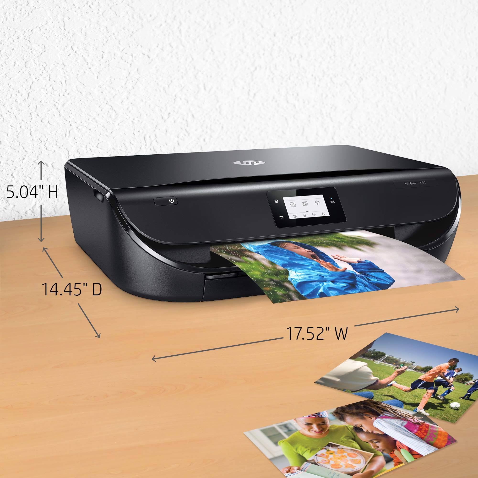 Renewed HP Envy 5052 Wireless All-in-One Photo Printer | High-Quality Printing, Scanning & Copying | Perfect for Home Office, School Projects & Photo Printing