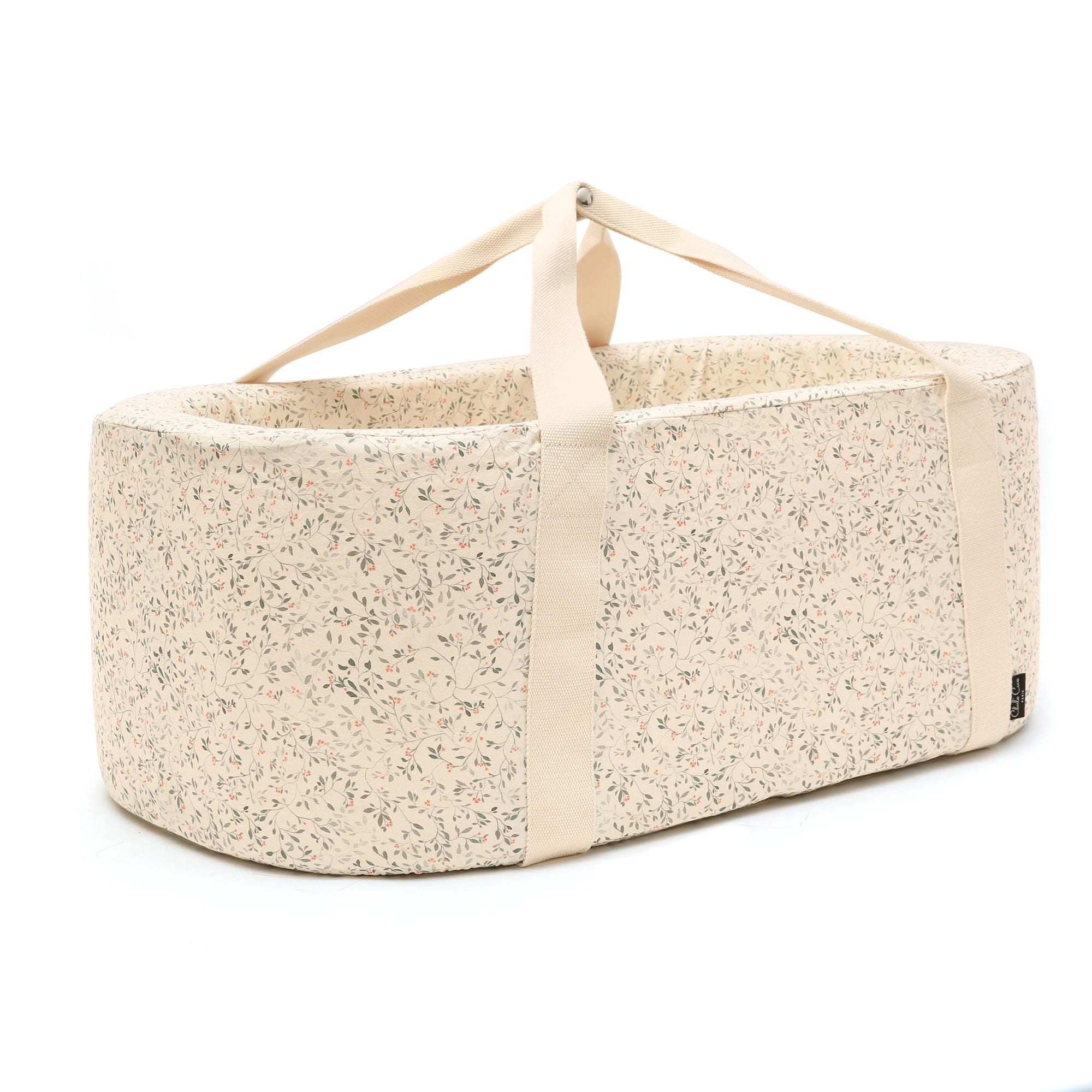 Charlie Crane Kuko Moses Basket - Portable Baby Bassinet for Newborns & Infants - Lightweight & Stylish Nursery Essential for Home, Travel & On-The-Go Parenting