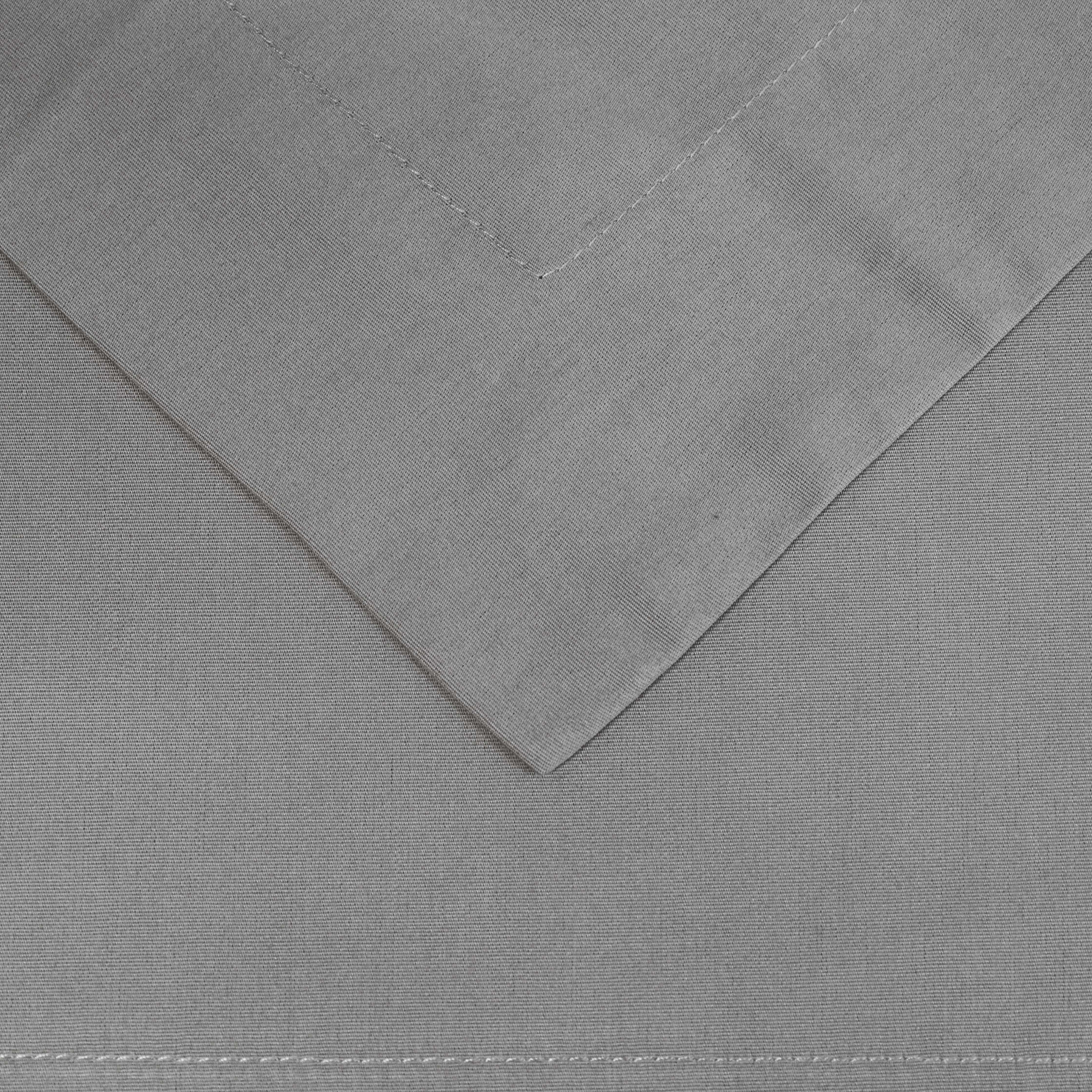 300 Thread Count Cotton Percale Solid Duvet Cover Set - Queen Size, Breathable & Soft Bedding Set for All Seasons - Perfect for Master Bedroom, Guest Room & Hotel Use