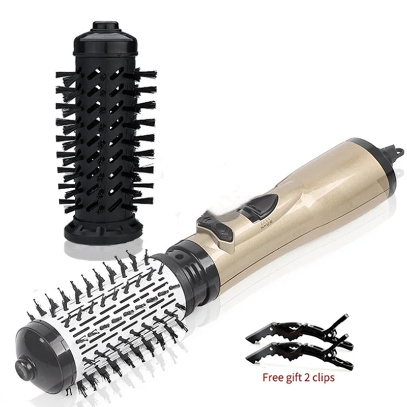 Professional Rotating Air Brush Hot Dryer Volumizer for Salon-Quality Blowouts - Perfect for Home & Salon Styling, Volume Boost, and Quick Drying