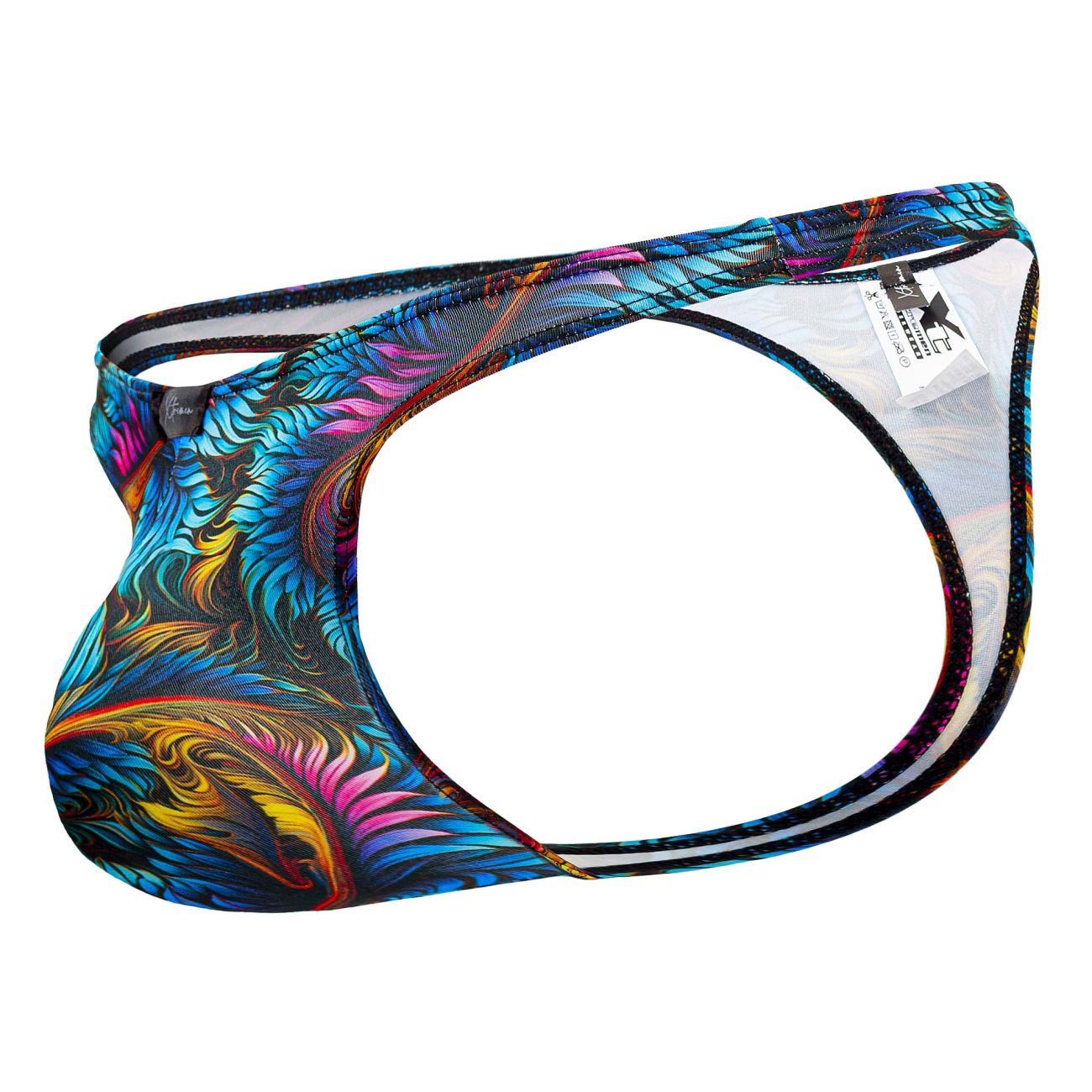 Xtremen Printed Thong 91171 - Sexy Women's Underwear, Comfortable Lingerie for Everyday Wear - Perfect for Date Night, Beach, and Sleepwear