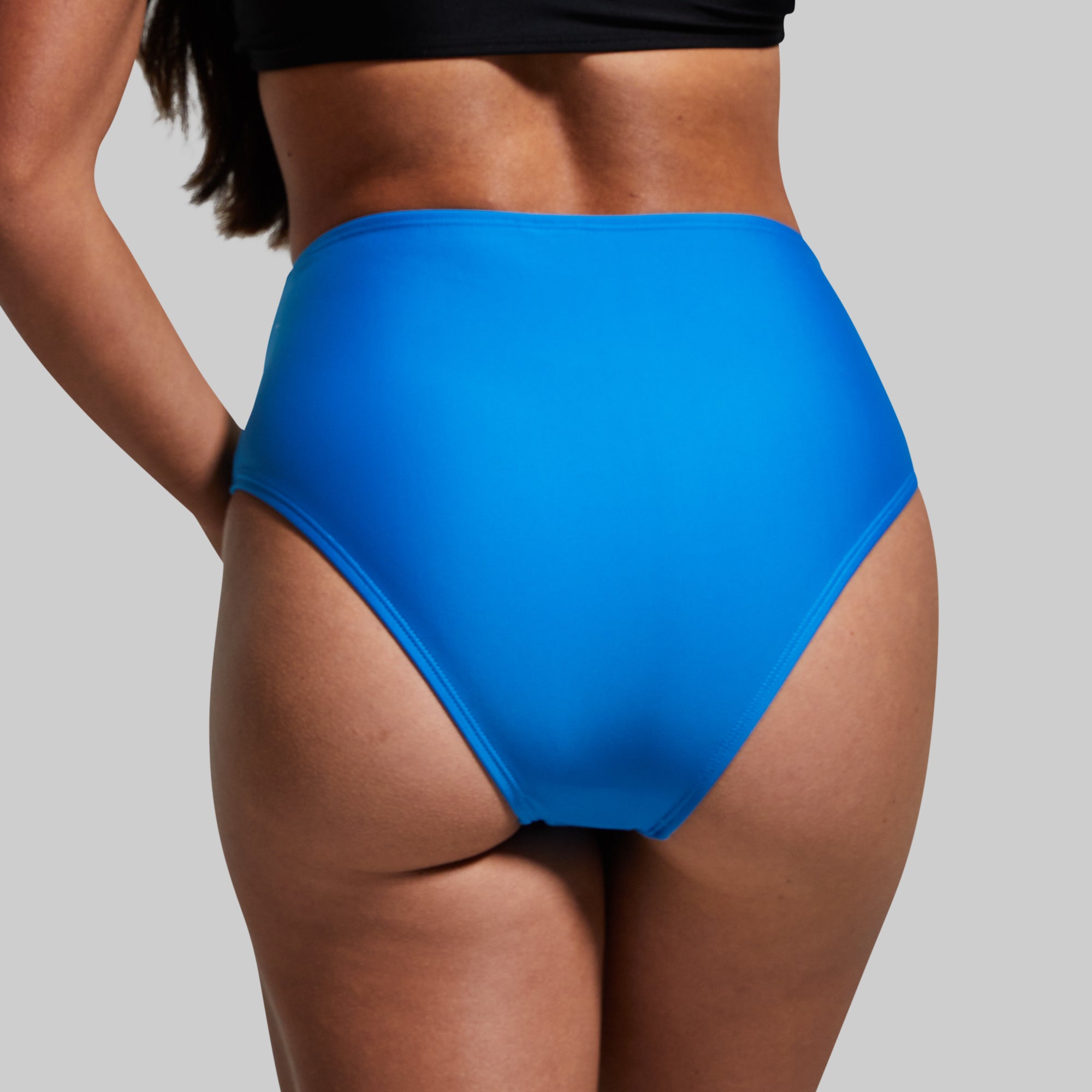 Tropical Bikini Bottom Swimwear - Flame, Mint & Bright Blue Colors - Perfect for Beach Vacations, Pool Parties & Summer Getaways