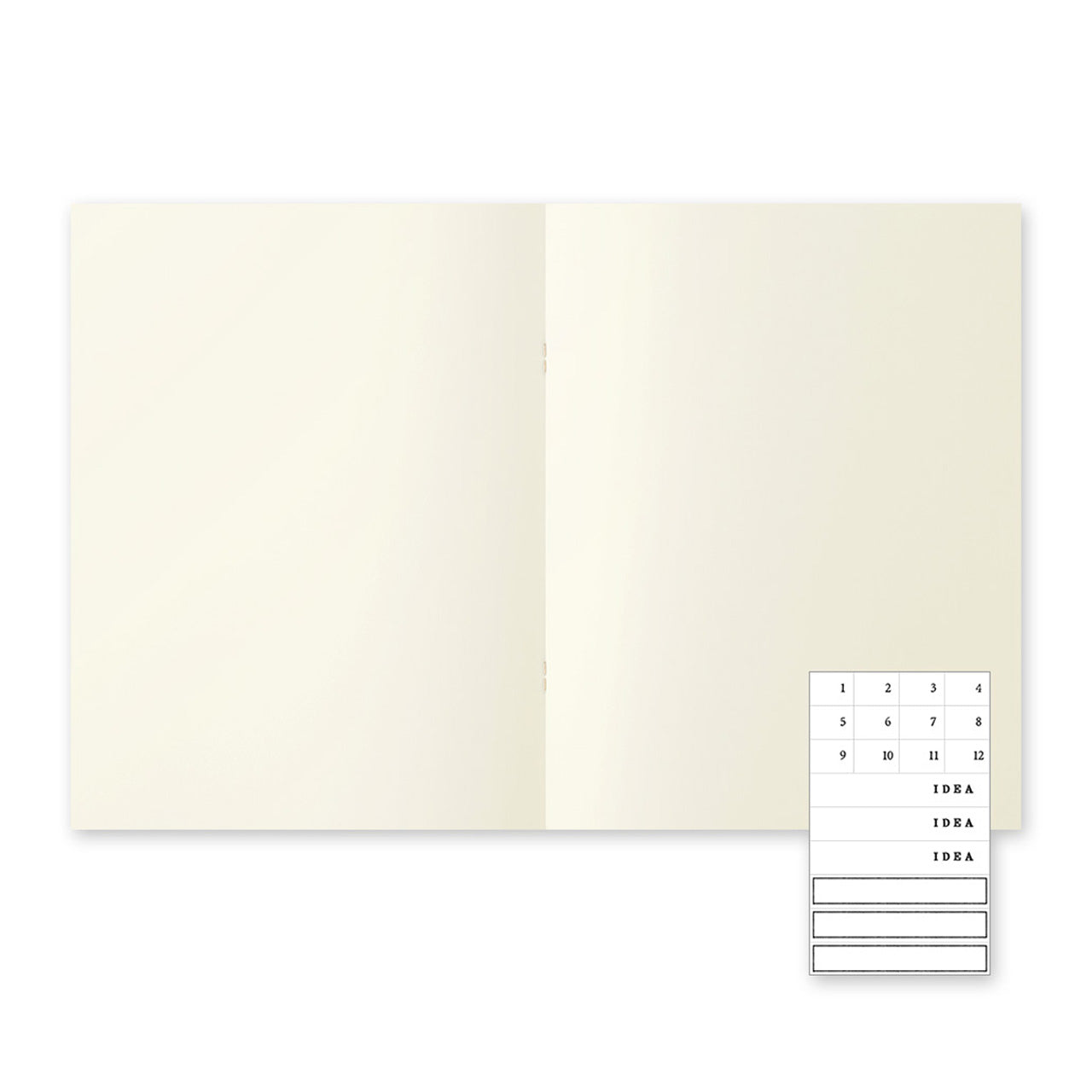 MD Notebook Light A4 - Premium Lined Journal for Writing, Note Taking & School - Perfect for Students, Office & Travel Use