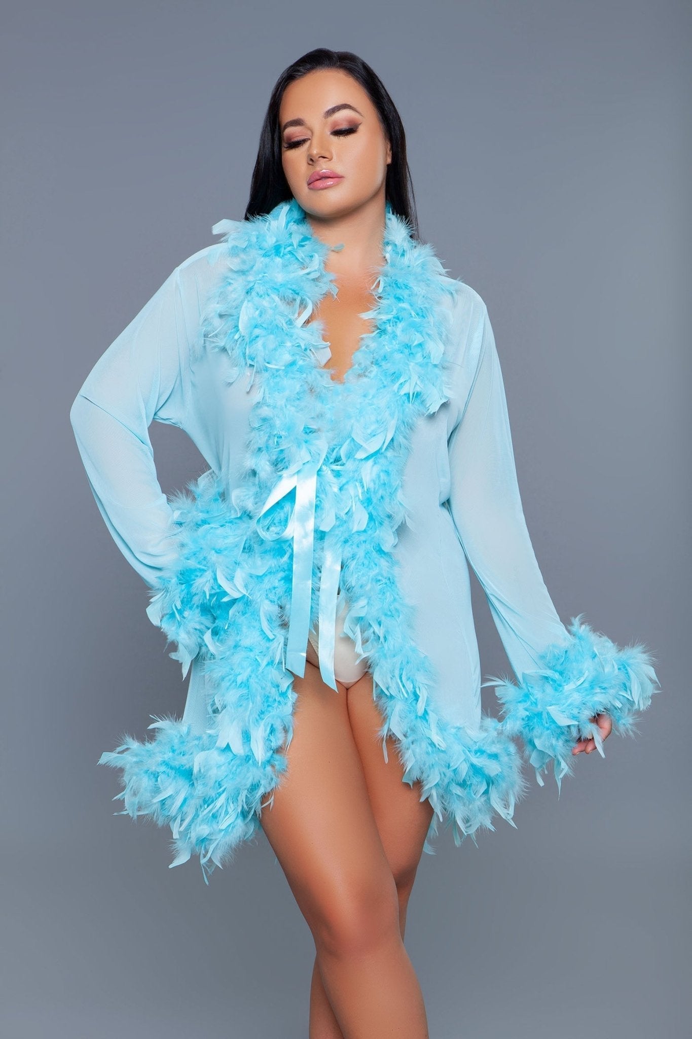 BeWicked Women's Luxurious Soft Robe BW834S - Elegant Loungewear for Relaxation at Home & Spa Days