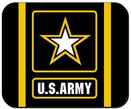 US Army Themed Mouse Pad - 7.8x9.4 Inch Non-Slip Gaming & Office Desk Mat - Perfect for Military Enthusiasts & PC Gamers