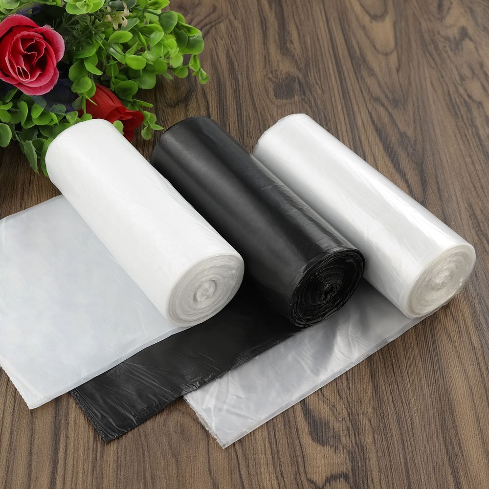2.6 Gallon Trash Can Liners, 150 Count Small Trash Bags for Kitchen, Bathroom & Office Waste Disposal - Strong & Leak-Proof Garbage Bags