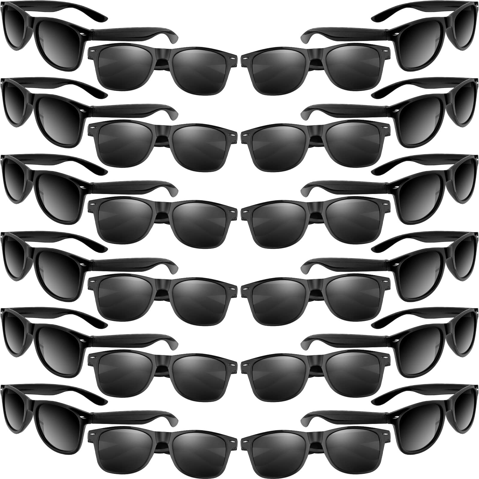 24 Pack Kids Sunglasses Bulk - Fun Party Glasses for Boys & Girls Birthday, Summer Party Favors & Goody Bag Fillers - UV Protection Sunglasses for Outdoor Play, Beach Day & Pool Party Accessories