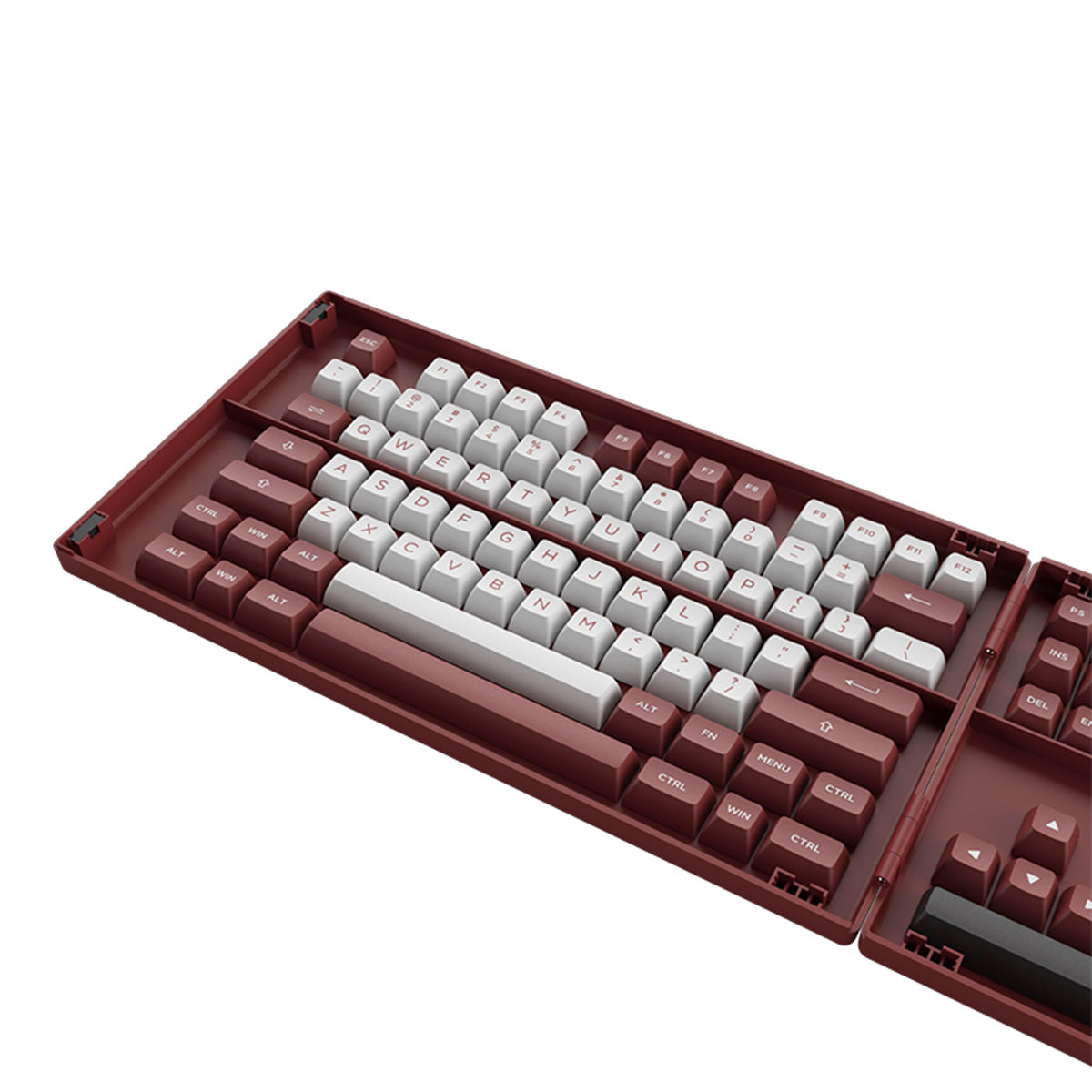 Akko Chicago Fullset PBT Doubleshot ASA Profile 158-Piece Keycaps - Perfect for Mechanical Keyboards, Gaming & Typing