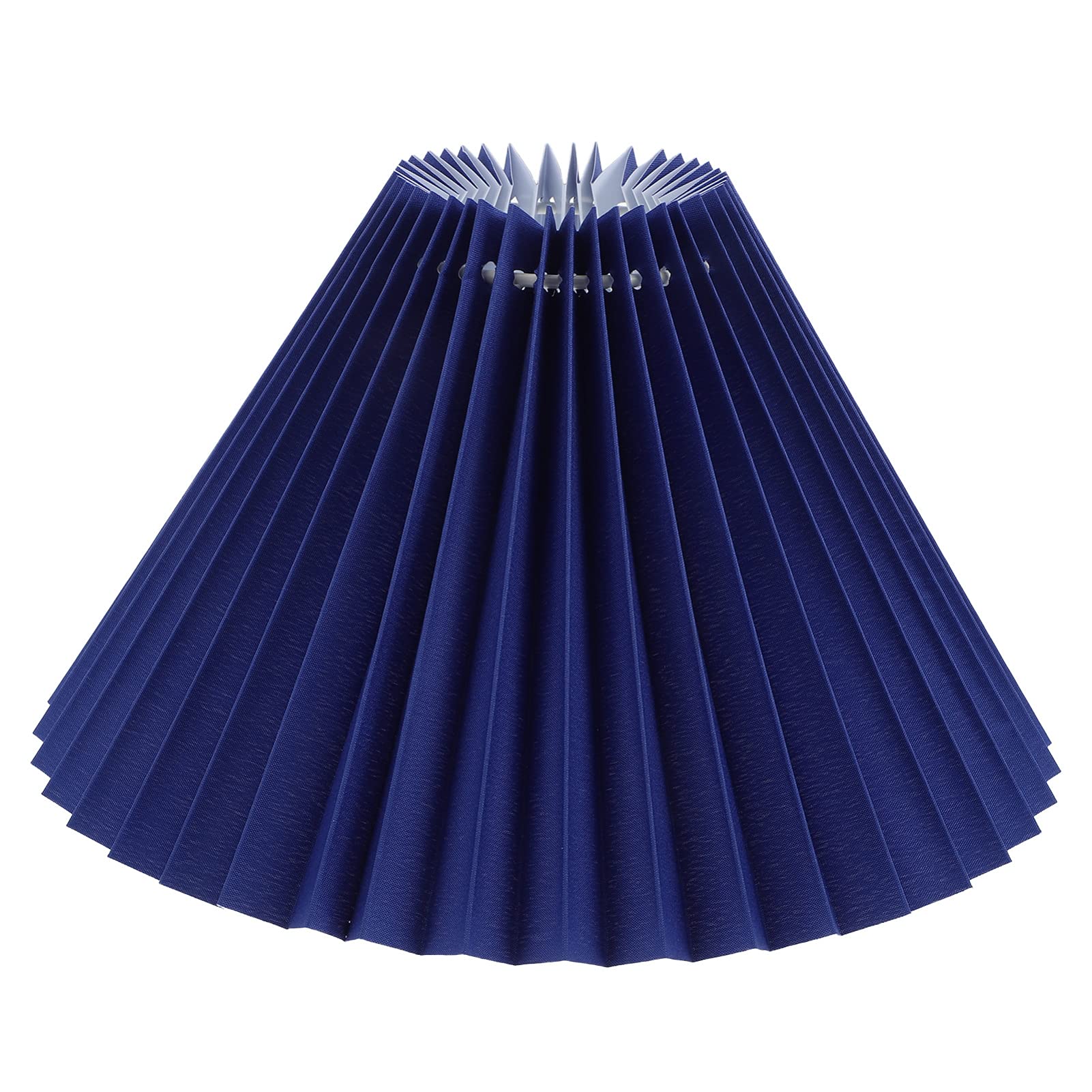 Uonlytech Pleated Lampshade - Clip On E27 Bulb Cover, Barrel Chandelier Protector for Table, Wall, Floor & Ceiling Lamps - Elegant Lighting Accessory for Living Room, Bedroom & Dining Room Decor