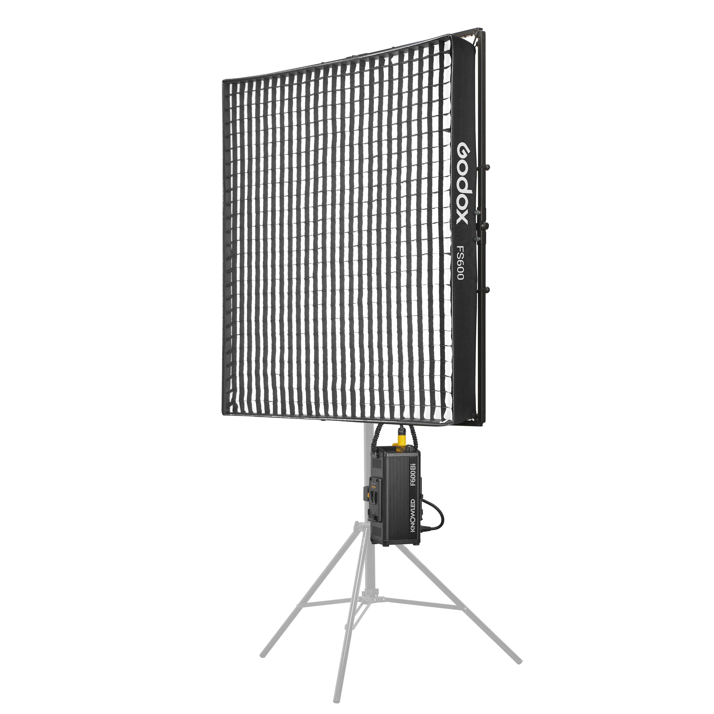 KNOWLED F600Bi 4x4 Feet IP65 Waterproof Flexible LED Panel - Professional Cine Lighting for Film Studio, Photography & Video Production