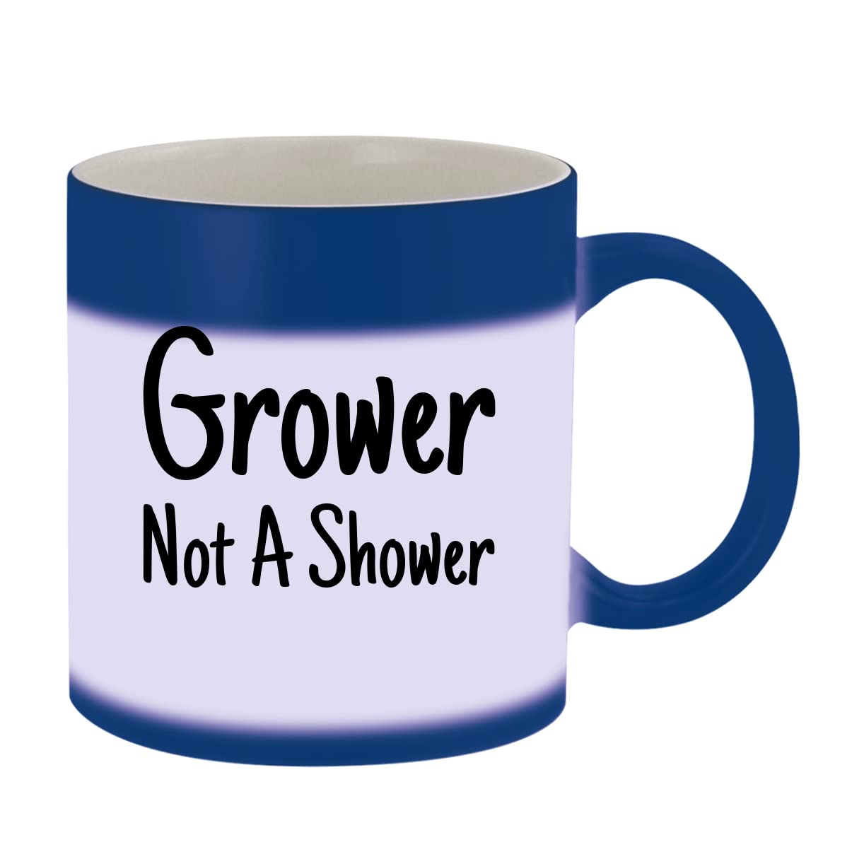11oz Color Changing Ceramic Mug - Heat Sensitive Blue Coffee Cup for Hot Drinks | Perfect for Gifts, Office Use & Home Decor