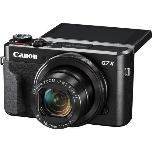 Canon PowerShot G7 X Mark II Digital Camera - 20.1MP 4.2x Zoom, 4K Video, Wi-Fi & NFC | Perfect for Travel, Vlogging & Photography Enthusiasts