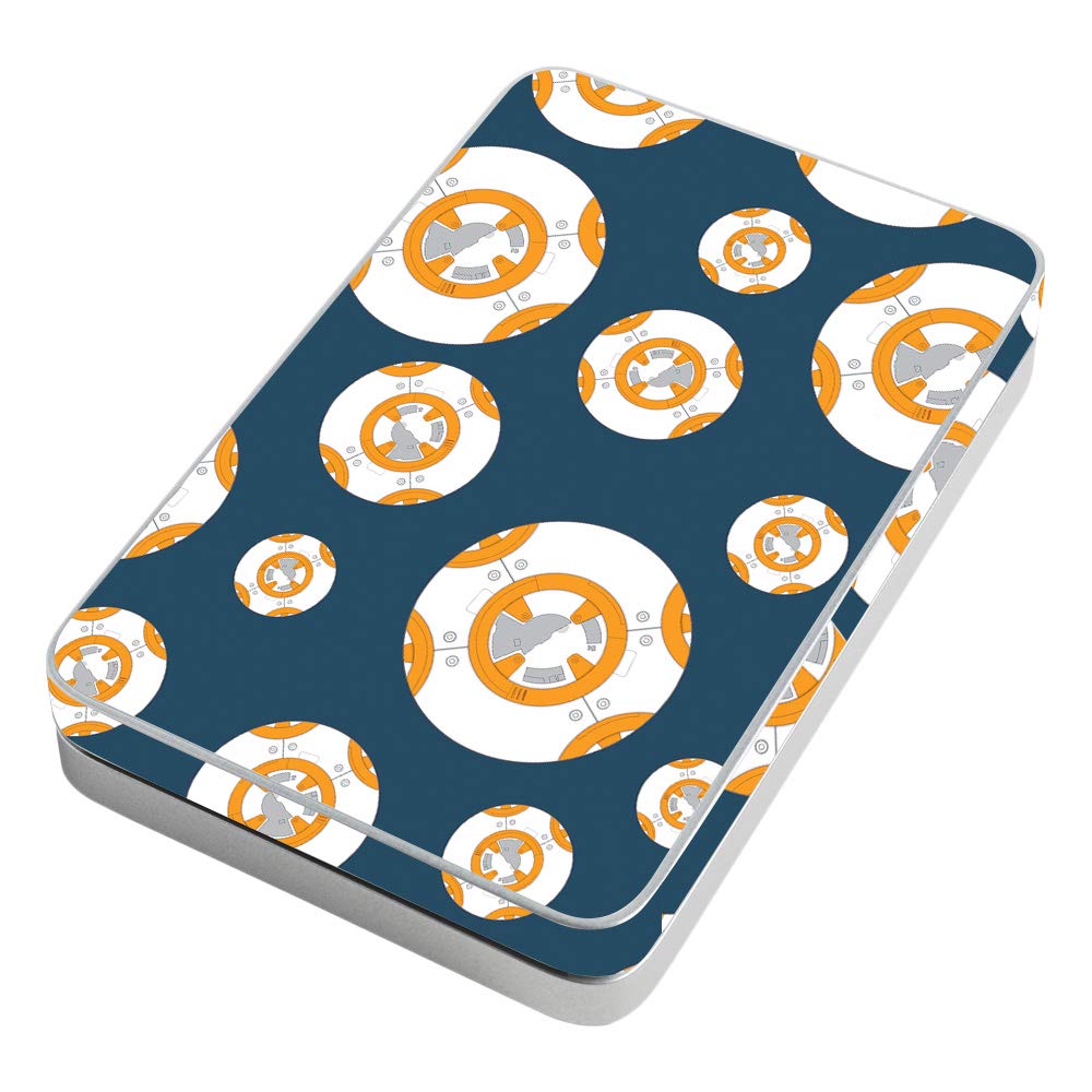 MightySkins Vinyl Skin Wrap for Lifeprint 3x4.5 Hyperphoto Printer - Mini Galaxy Bots Design | Protective Durable Cover | Easy to Apply & Remove | Made in USA | Perfect for Customizing Printers at Home, Office or Gifts
