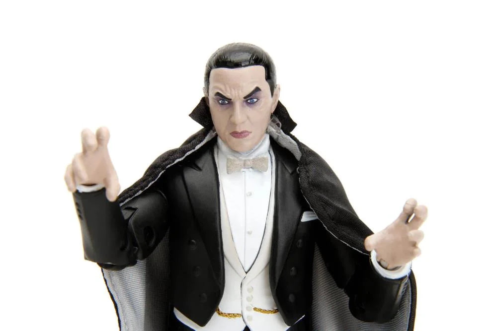 Bela Lugosi Dracula Deluxe Action Figure - Collectible 12-Inch Movie Figure for Horror Fans & Collectors - Perfect for Display, Gifts & Halloween Decor