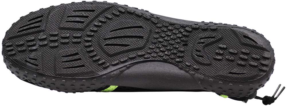 NORTY Wave Aqua Sock Water Shoes for Men - Quick-Dry Swim & Beach Shoes with Non-Slip Sole - Lightweight Water Socks for Swimming, Surfing, Kayaking & Outdoor Water Activities